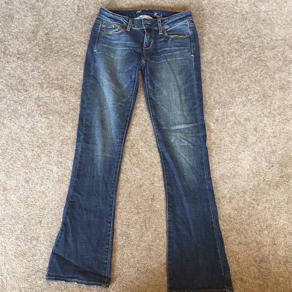 American Eagle skinny kick jeans